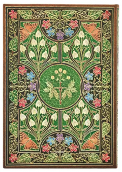 Agenda 2026 - Paperblanks - Poetry In Bloom - Midi 12-Month Horizontal Hardcover Flexi