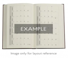 Agenda 2026 - Paperblanks - Poetry In Bloom - Midi 12-Month Horizontal Hardcover Flexi