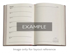 Agenda 2026 - Paperblanks - Poetry In Bloom - Midi 12-Month Horizontal Hardcover Flexi