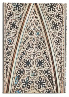 Agenda 2026 - Paperblanks - Vault of the Milan Cathedral (Duomo di Milano) - Midi 12-Month Horizontal Hardcover Flexi