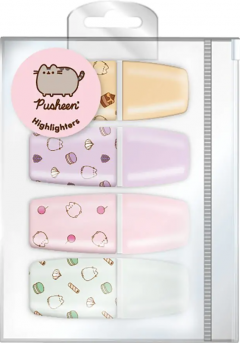 Set 4 Markere evidentiatoare - Pusheen (Sweets)