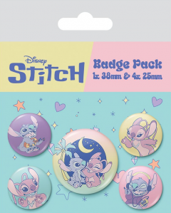 Set 5 insigne - Lilo & Stitch Planetary