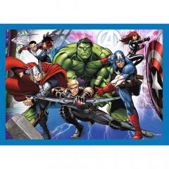 Puzzle 4 in 1 -  Avengers - Razbunatorii curajosi
