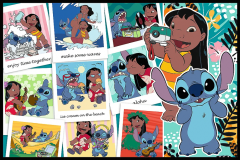 Puzzle 2x200 piese - Lilo & Stitch (The Happy Life of Stitch)