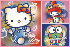 Puzzle 2 x 200 piese - Hello Kitty & Friends