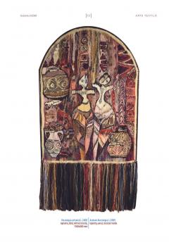 Ecaterina Ajder.  Arta textila si Pictura