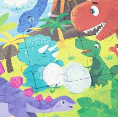 Puzzle - Lumea dinozaurilor, 20 piese