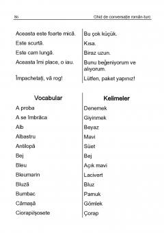 Ghid de conversatie roman-turc