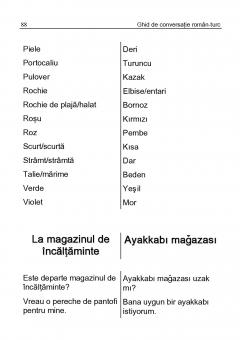 Ghid de conversatie roman-turc