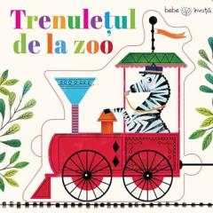 Trenuletul de la zoo. Bebe invata. Puzzle