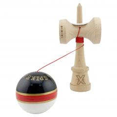 Jucarie de indemanare - Kendama X - Royal Spike, Big Cups - Inel Rosu