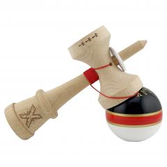 Jucarie de indemanare - Kendama X - Royal Spike, Big Cups - Inel Rosu