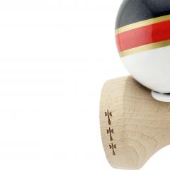 Jucarie de indemanare - Kendama X - Royal Spike, Big Cups - Inel Rosu