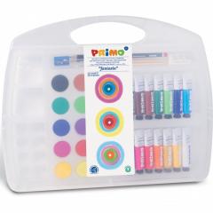 Primo Fantasia: case with 14 poster paint tubes 12 ml and 15 watercolours diametre 30 mm, 1