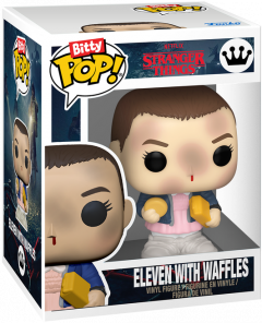 Set 2 figurine Eleven (with Waffles) & Demogorgon - Stranger Things - Bitty Pop! - Funko