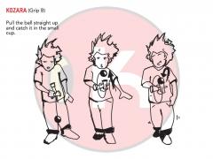 Jucarie de indemanare - Kendama Record Plus - Stardance MC