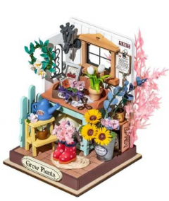 Puzzle 3D 72 piese - Gradina din balcon