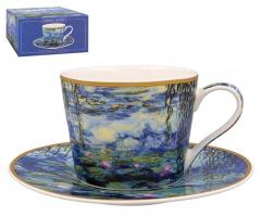 Set cana si farfurie - Monet (doua modele - pret pe bucata)