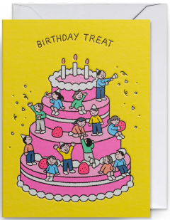 Mini-felicitare - Sundae Kids - Birthday Treat