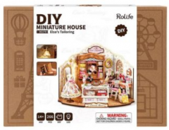 Puzzle 3D 266 piese - Casuta Elsa's Tailoring