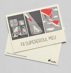 Postcard - Supererou 