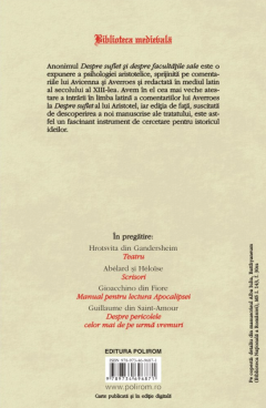 Despre suflet si despre facultatile sale