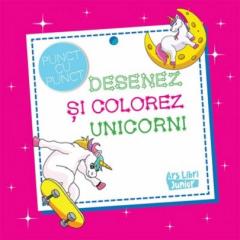 Desenez si colorez unicorni