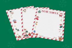 Set papetarie - Santa Claus Letter Kit