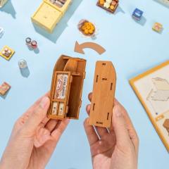 Diorama. Puzzle 3D - Cookii Bunny's Cookie Shop, 182 piese