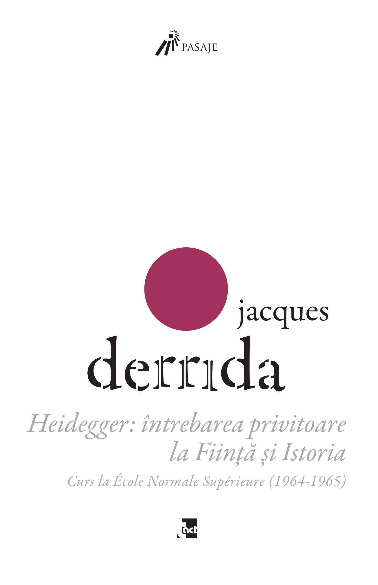 Jacques Derrida – Heidegger