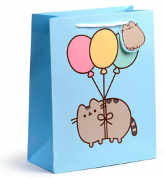 Punga de cadou - Pusheen - Balloons - Mare