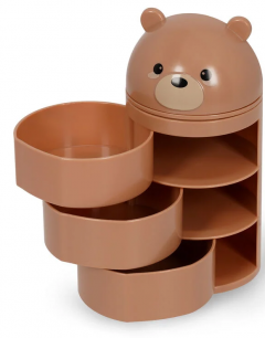 Organizator de birou - Cutie Cubes - Teddy Bear
