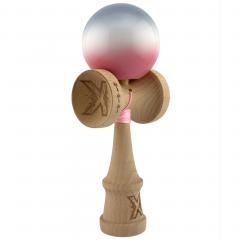 Jucarie de indemanare - Kendama - Big Cups Sticky Roz/Alb/Gri