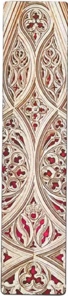 Semn de carte - Duomo di Milano - Vault Of The Milan Cathedral(Burgundy)