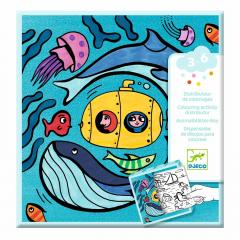Coloring dispenser - Ocean