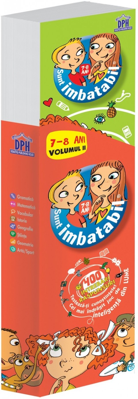Sunt imbatabil - Intrebari si raspunsuri - 7-8 ani - Volumul 2