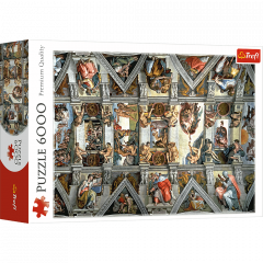Puzzle 6000 piese - Capela Sixtina