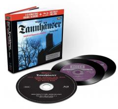 CD / GEORG SOLTI / WAGNER: TANNHAUSER (Dlx Ed) (1970) [2018] CD3+BD-A