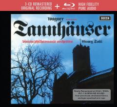 CD / GEORG SOLTI / WAGNER: TANNHAUSER (Dlx Ed) (1970) [2018] CD3+BD-A