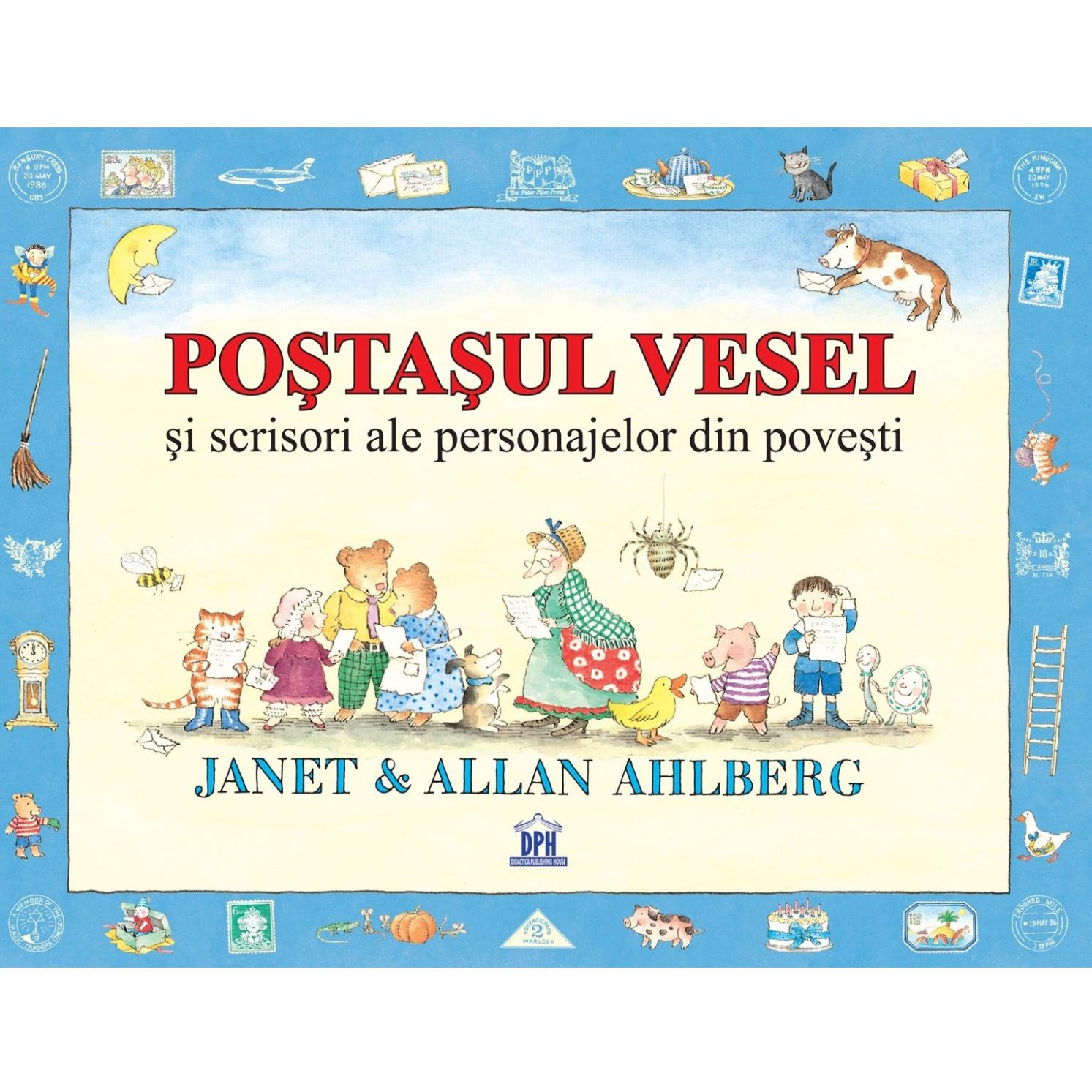 Postasul vesel si scrisori ale personajelor din povesti