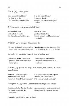 Limba germana. Dictionar de cuvinte-instrument