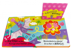 Carte cu clapete. Dino Part. Razuieste si miroase!