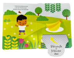 Carte cu clapete. Gradina cu arome 7 mirosuri diferite