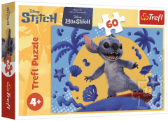 Puzzle 60 piese - Lilo & Stitch (A Day with Stitch) - Trefl