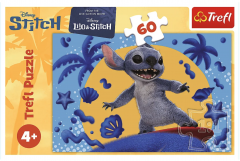 Puzzle 60 piese - Lilo & Stitch (A Day with Stitch) - Trefl