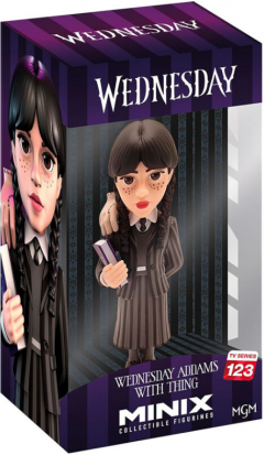 Figurina - Wednesday - Wednesday Addams with Thing