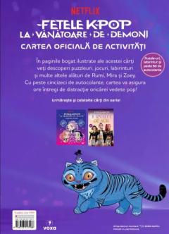 Fetele K-Pop la vanatoare de demoni. Cartea oficiala de activitati