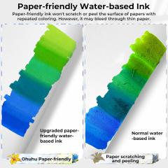 Set 60 markere - Paper Friendly - Brush & Fine