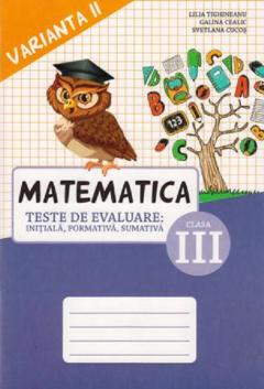 Matematica cl.3, Teste. Varianta 2