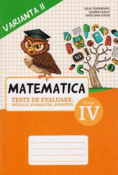 Matematica cl.4, Teste. Varianta 2
